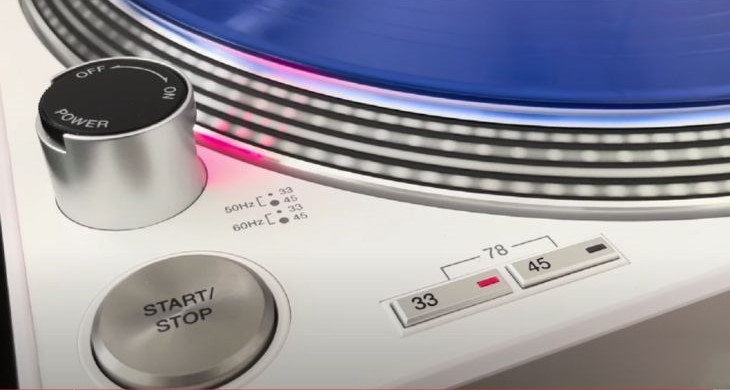 turntable pitch control 