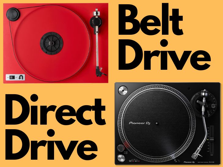 belt drive vs direct drive turntables